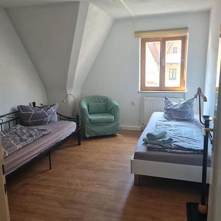 Ferienwohnungen Monteurzimmer Zur Silbernen Kanne Rothenburg ob der Tauber Exterior foto