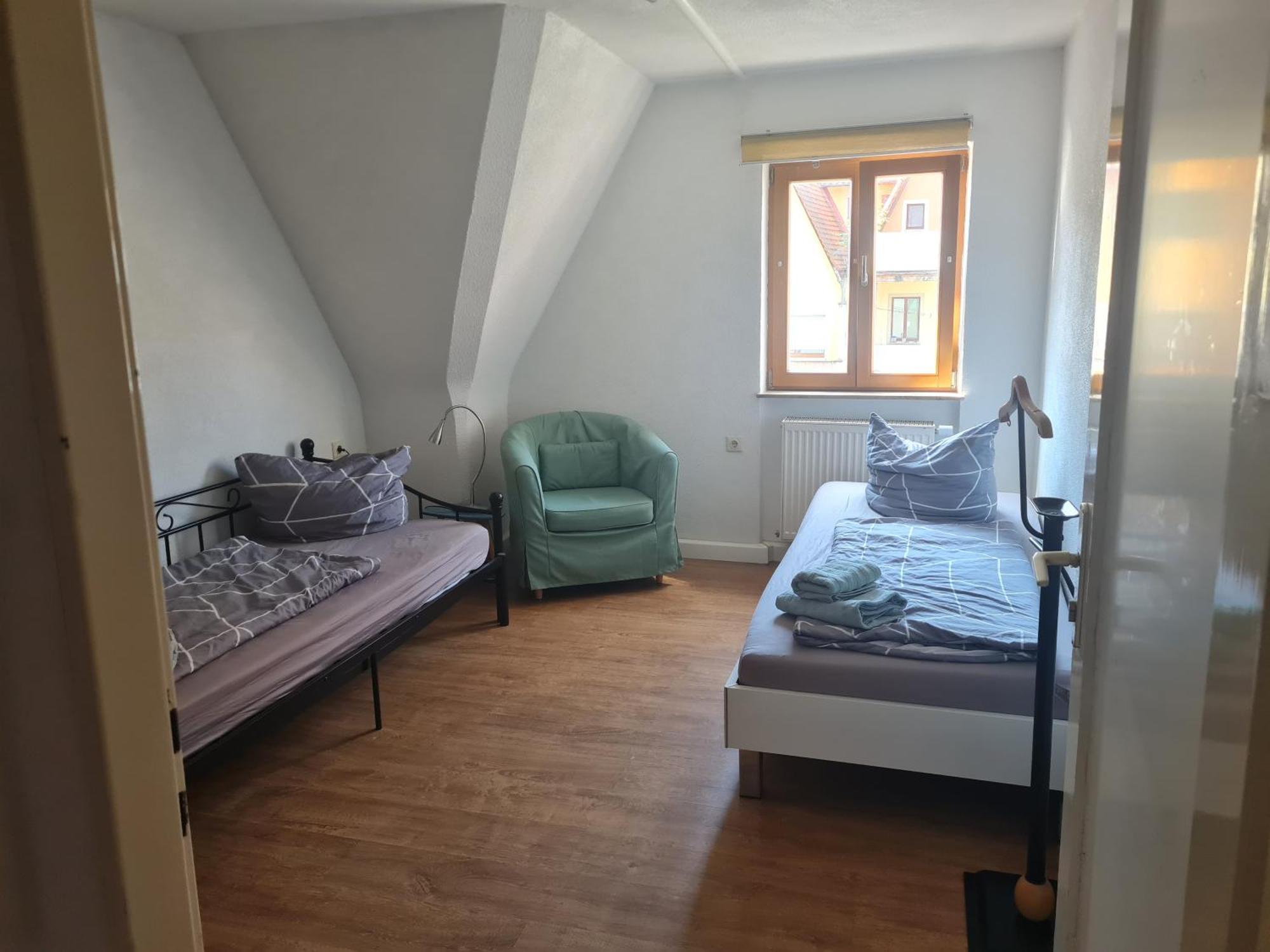 Ferienwohnungen Monteurzimmer Zur Silbernen Kanne Rothenburg ob der Tauber Exterior foto