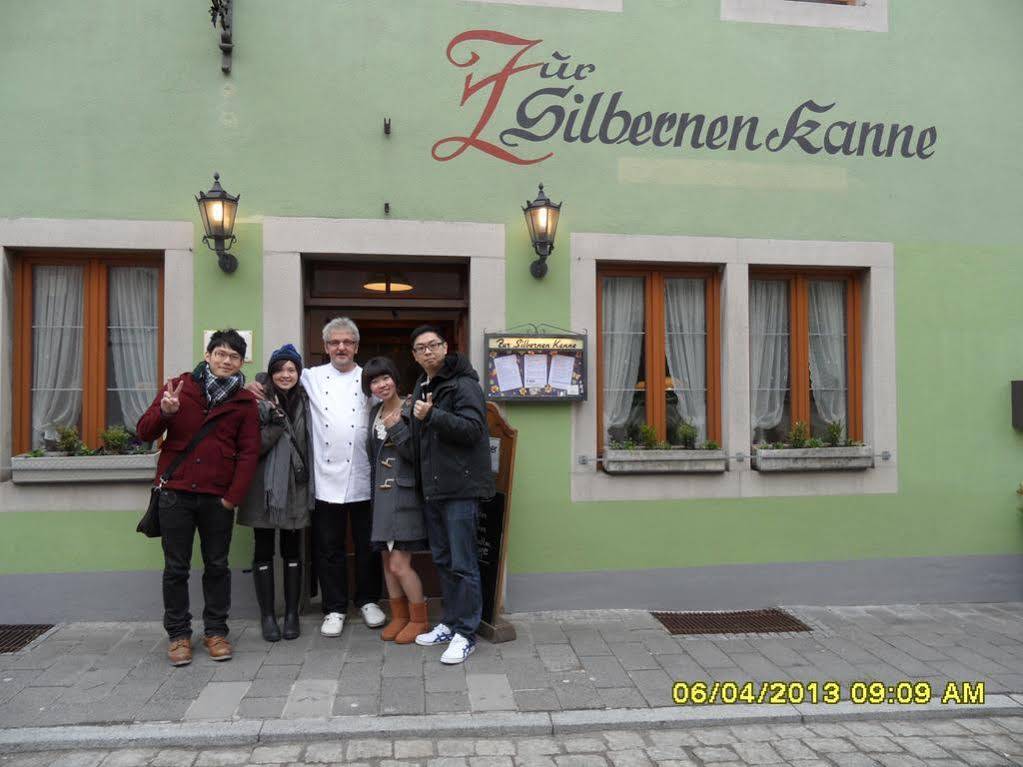 Ferienwohnungen Monteurzimmer Zur Silbernen Kanne Rothenburg ob der Tauber Exterior foto